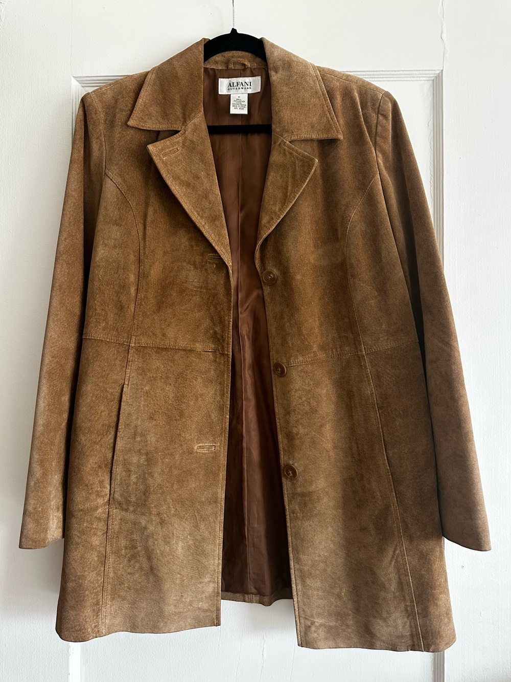 Alfani Vintage Suede Jacket